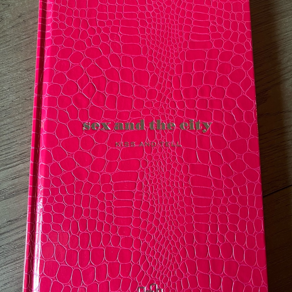 Pink Crocodile Embossed 'Sex and the City' Book